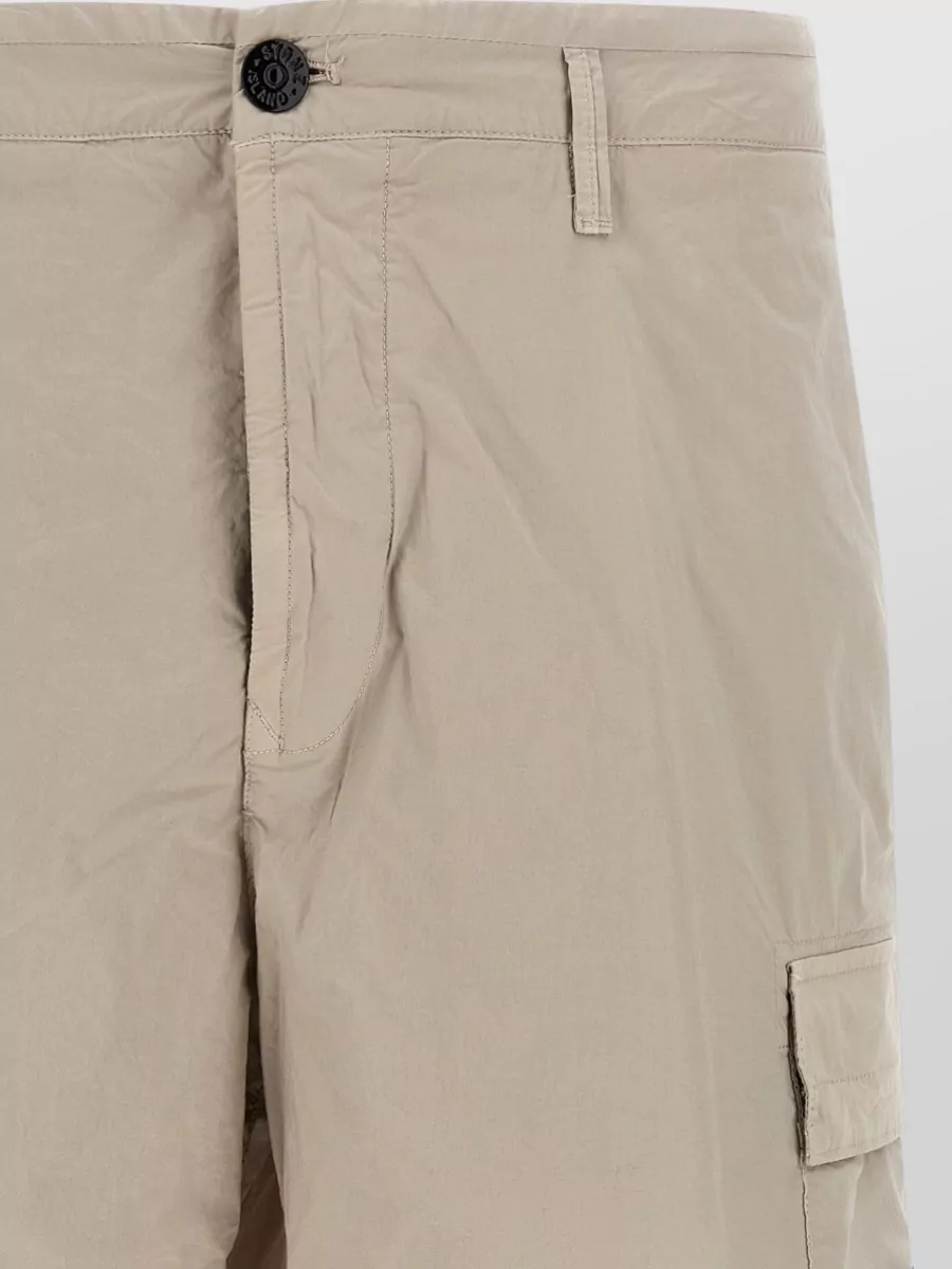 Stone Island L100020 Cargo Shorts Pockets And Loops