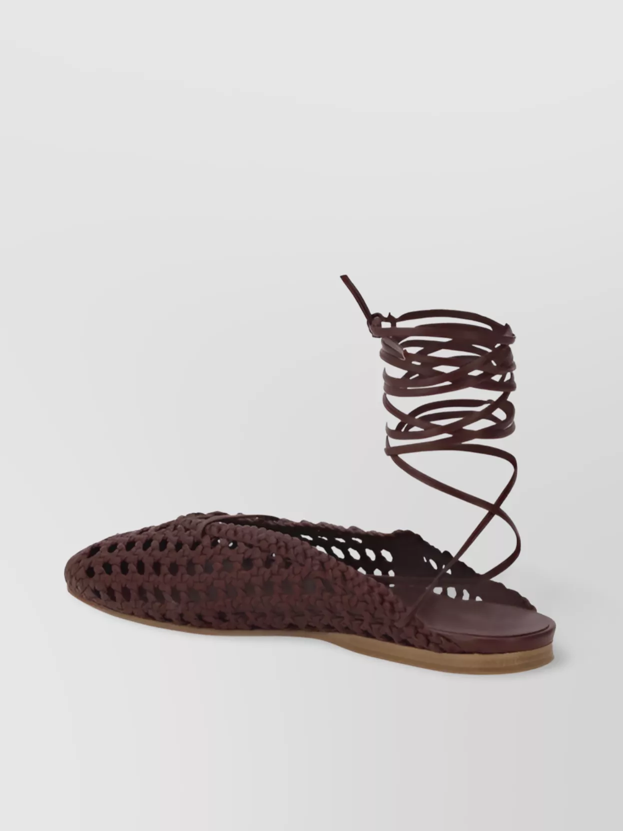Shop Forte Forte Comfortable Leather Mesh Mules