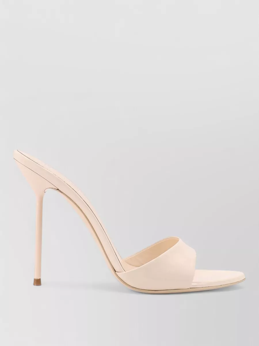 Paris Texas Flat Sandals Open Toe Thin Heel