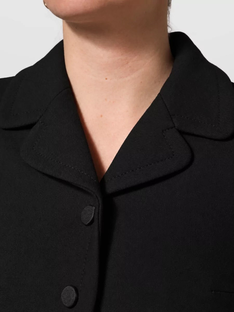 Dolce&Gabbana Cropped Short-Sleeve Blouse