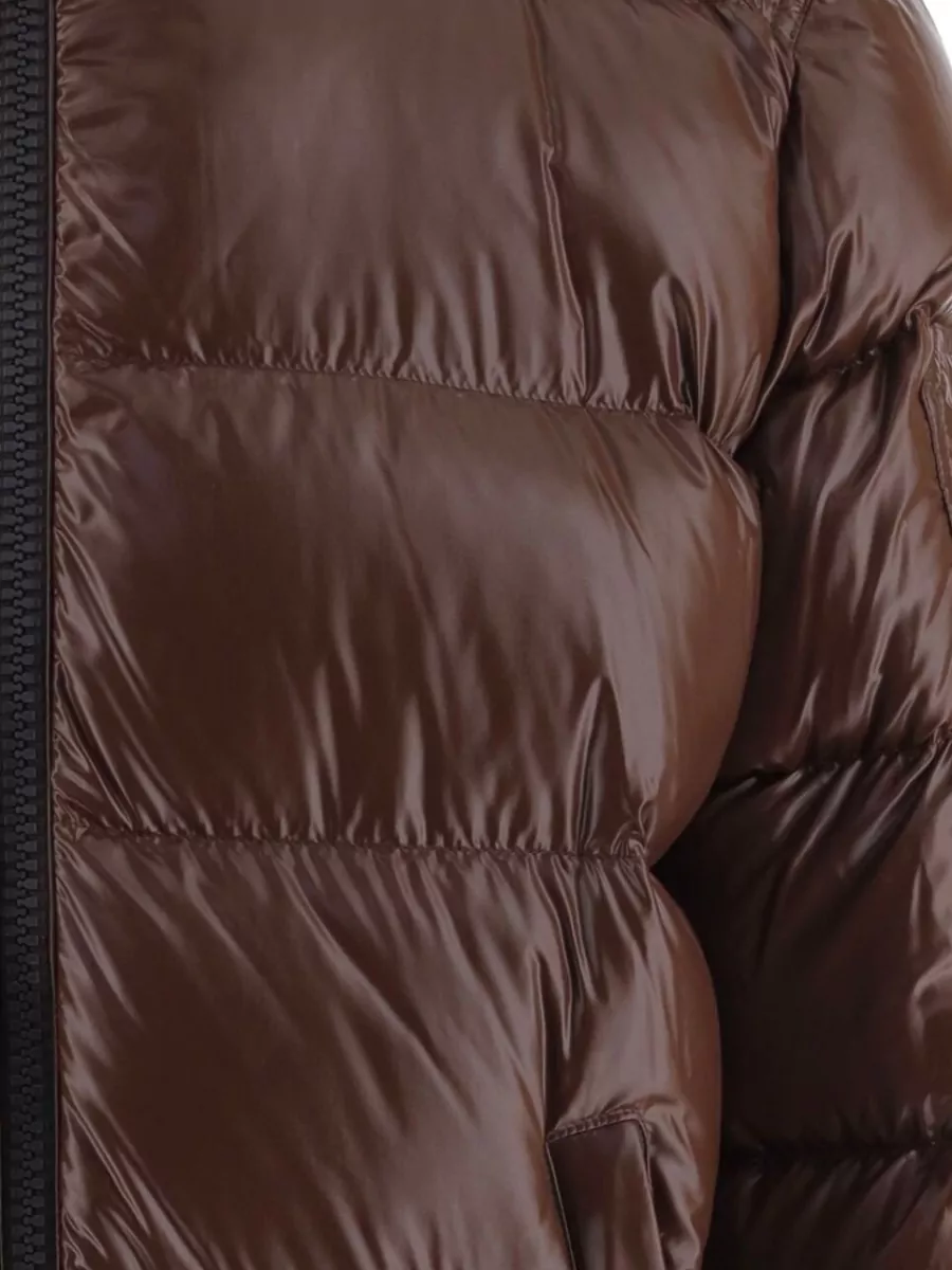 Herno Glossy Quilted Hooded Down Jacket