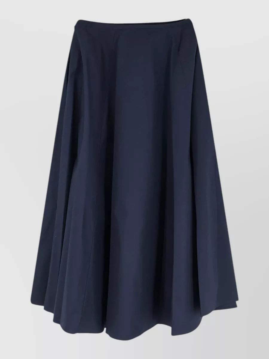Aspesi Cotton Flared Maxi Skirt