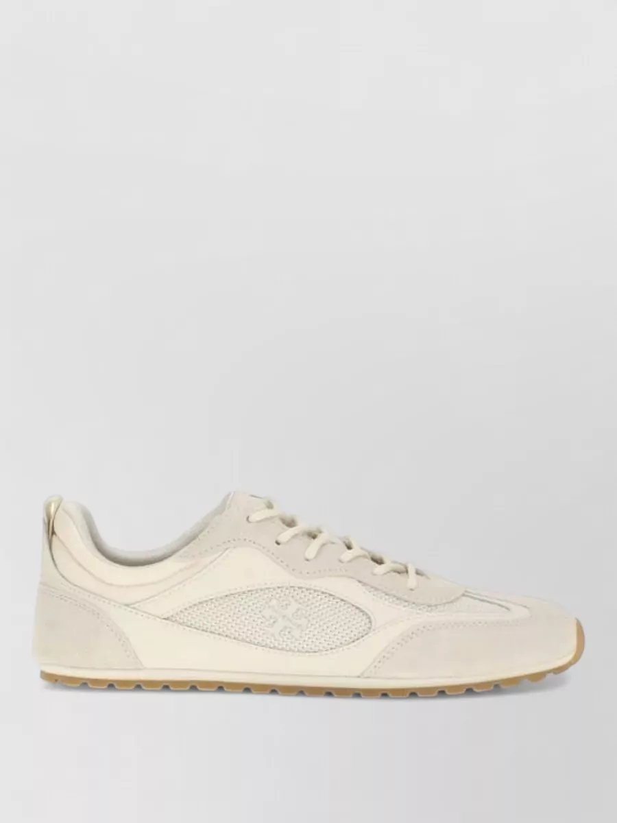 Tory Burch Calf Leather Low Top Sneakers