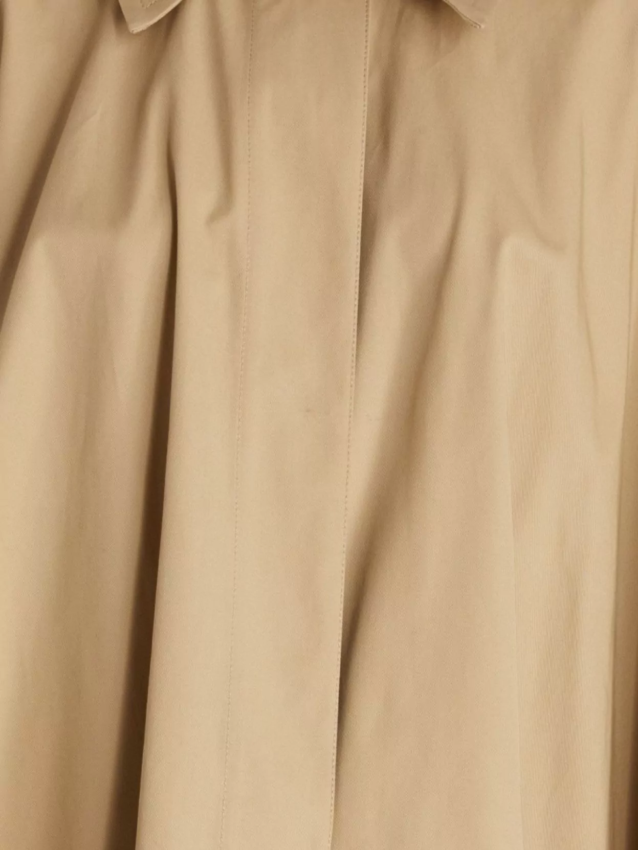 Shop Quira Cotton Cape With Asymmetrical Hem And Tabs