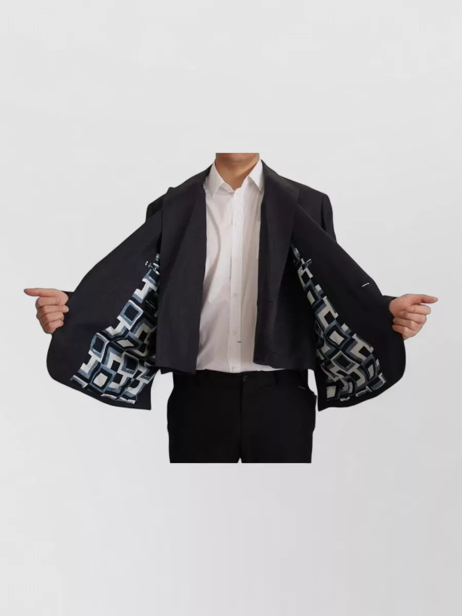 Dolce&Gabbana Linen Double-Breasted Blazer