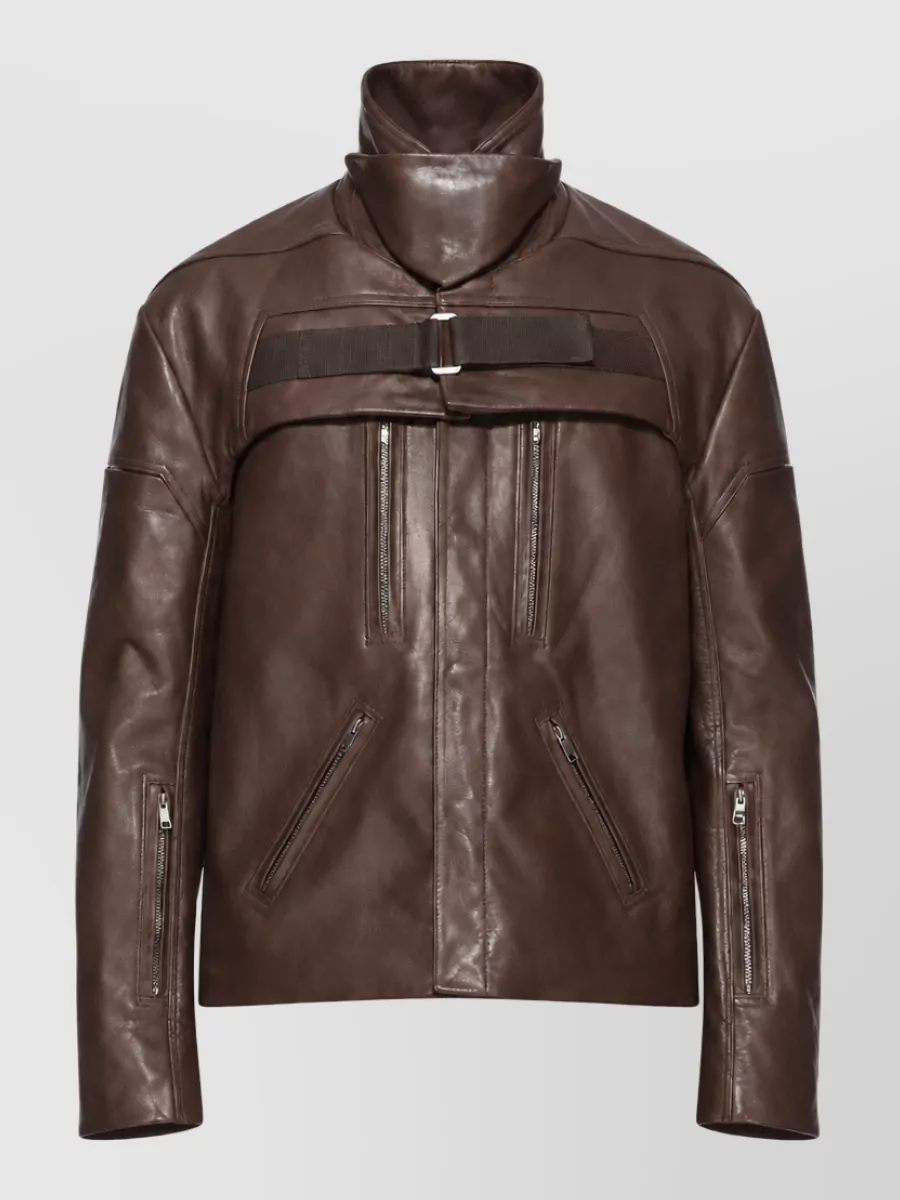 Rick Owens Leather Coat