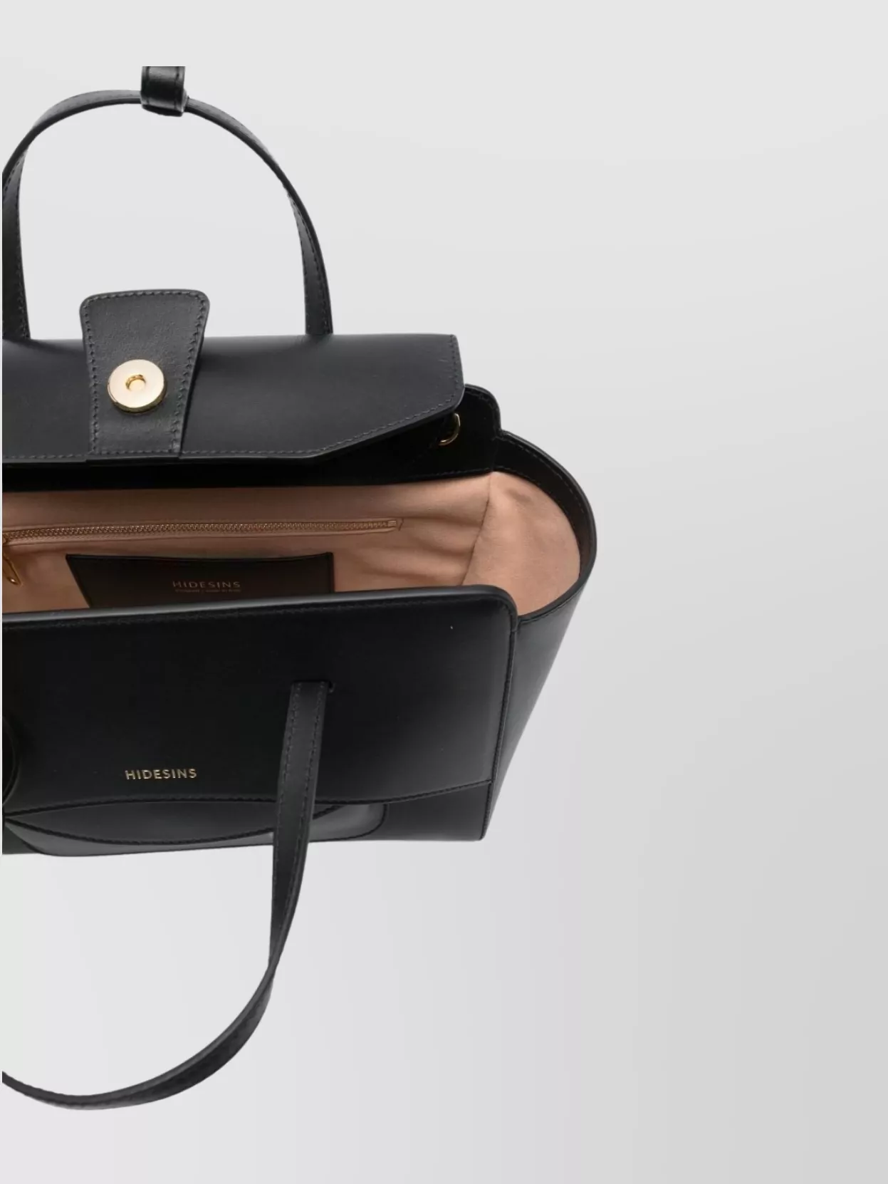 Hidesins Medium Leather Tote Featuring Shoulder Strap