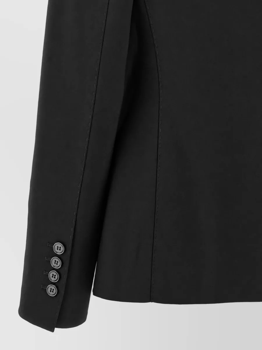 Dolce&Gabbana Virgin Wool Single-Breasted Blazer