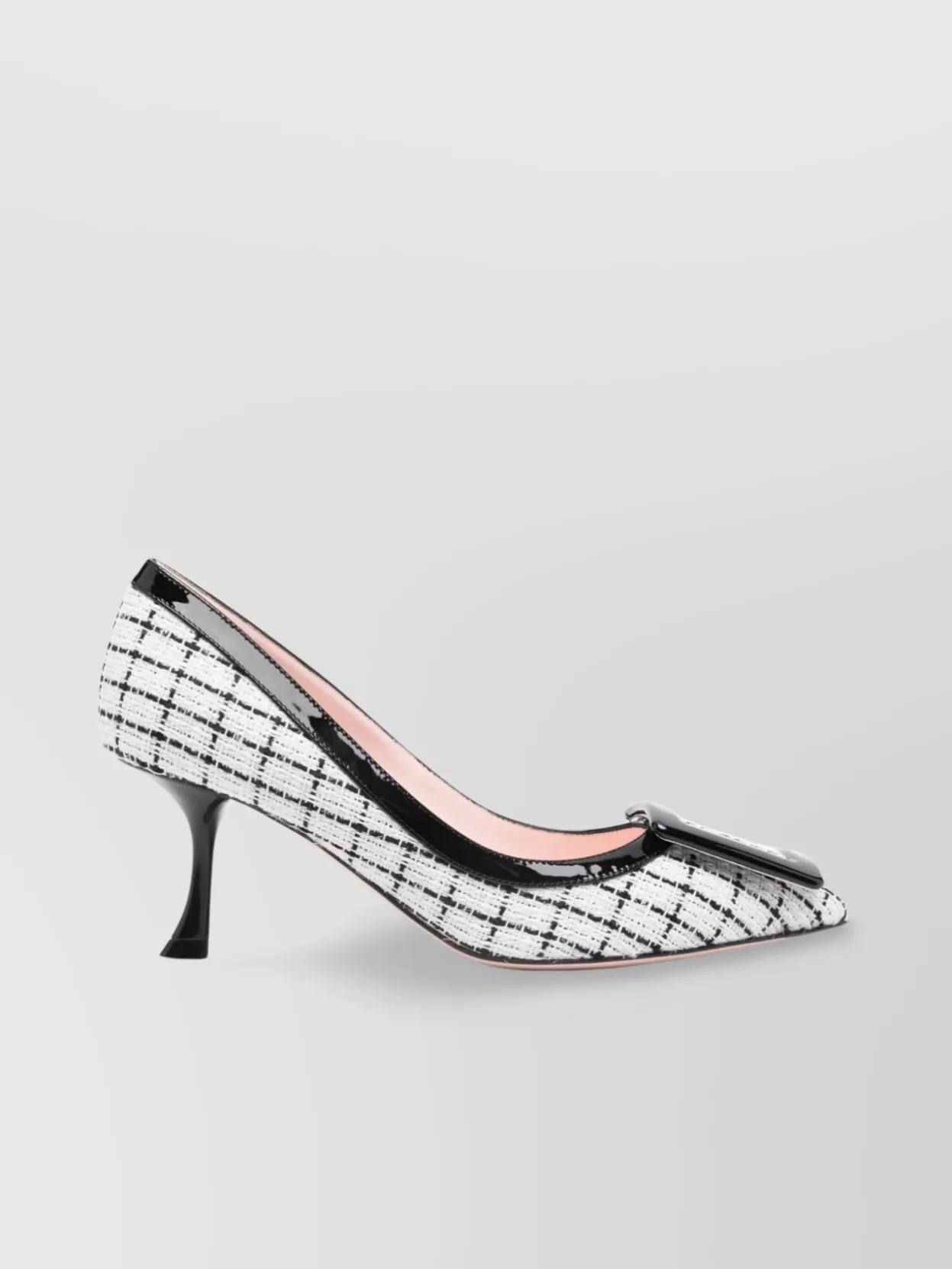 Roger Vivier City Chic Checkered Pumps