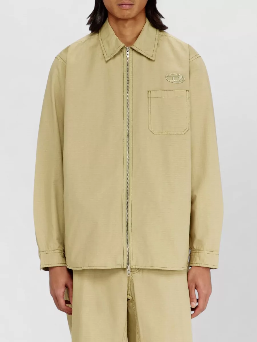 Diesel Zip Shirt Jacket