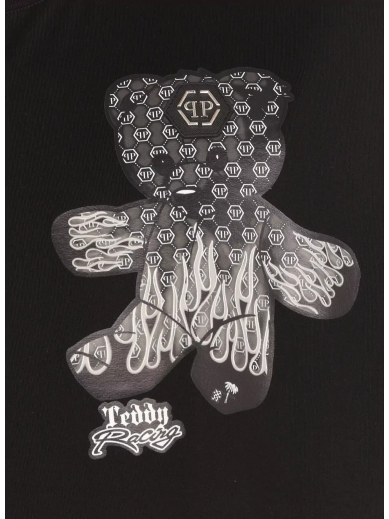 Philipp Plein Crew Neck Graphic Print T-Shirt