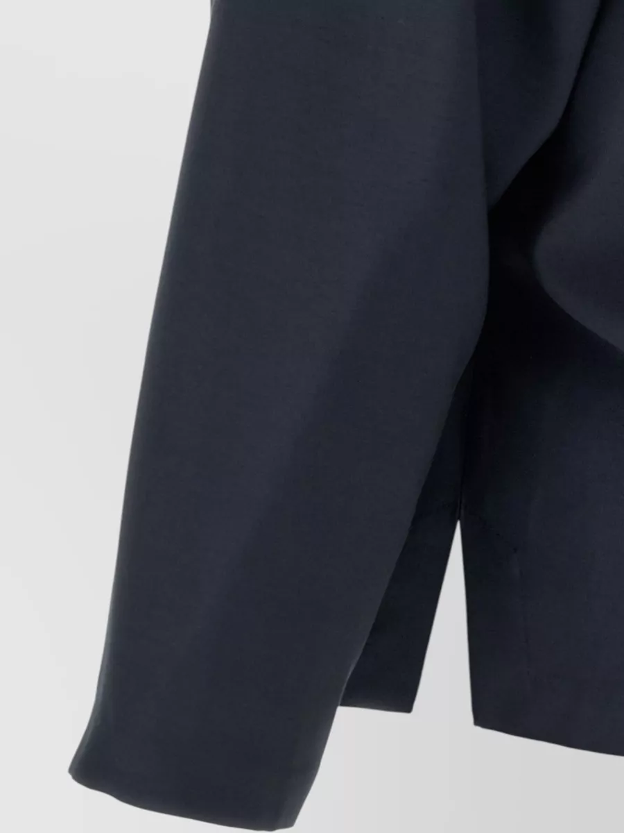 Kenzo Wrap Blazer Jacket Long Sleeves Side Slits