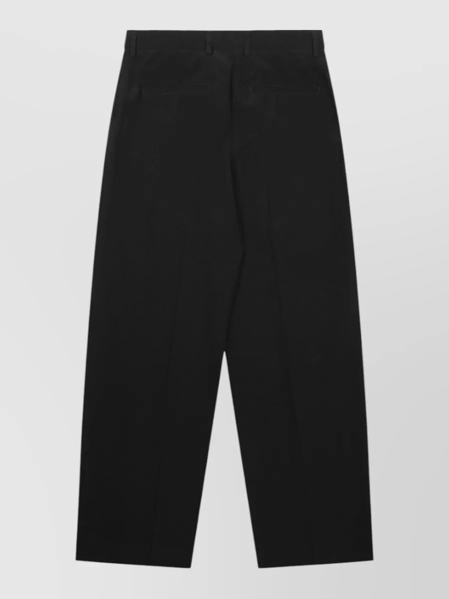 Totême Pleated Straight-Leg Tailored Trousers