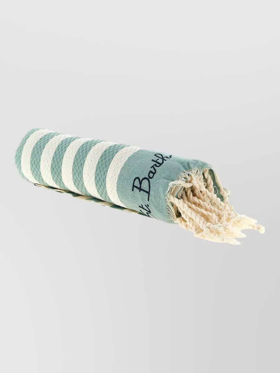 Mc2 Saint Barth Striped Cotton Beach Towel