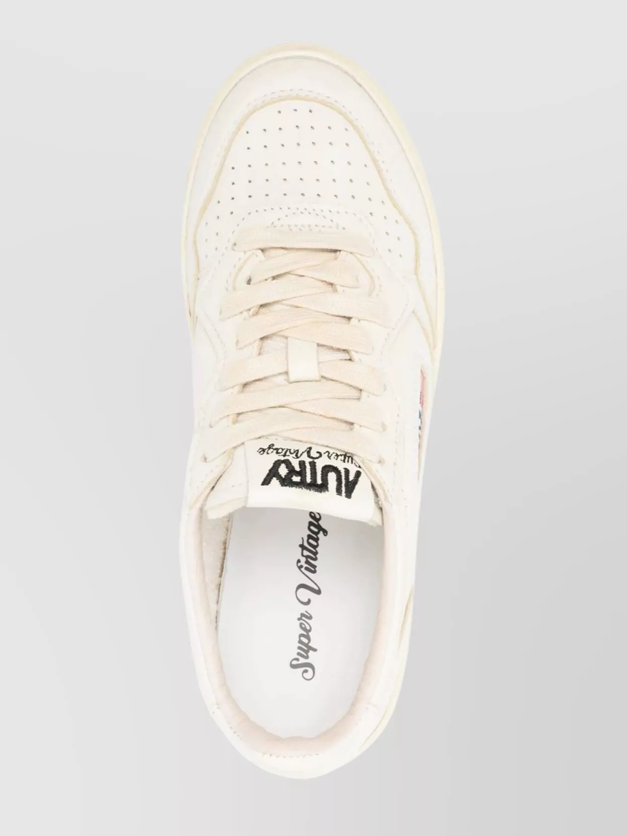 Autry Timeless Retro Sneakers With Perforated Silhouette