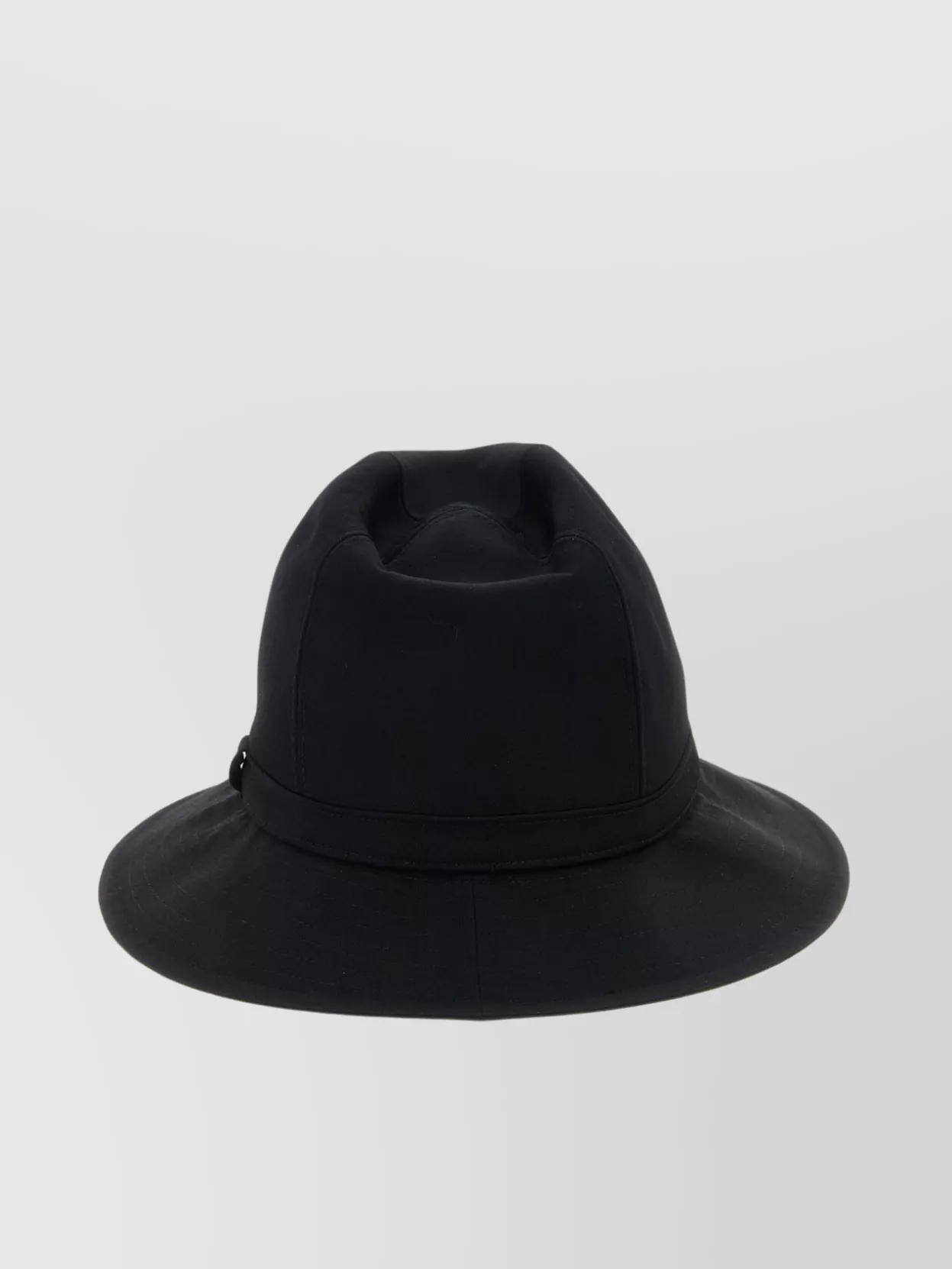 Yohji Yamamoto Wool Gabardine Fedora Hats Black In Black