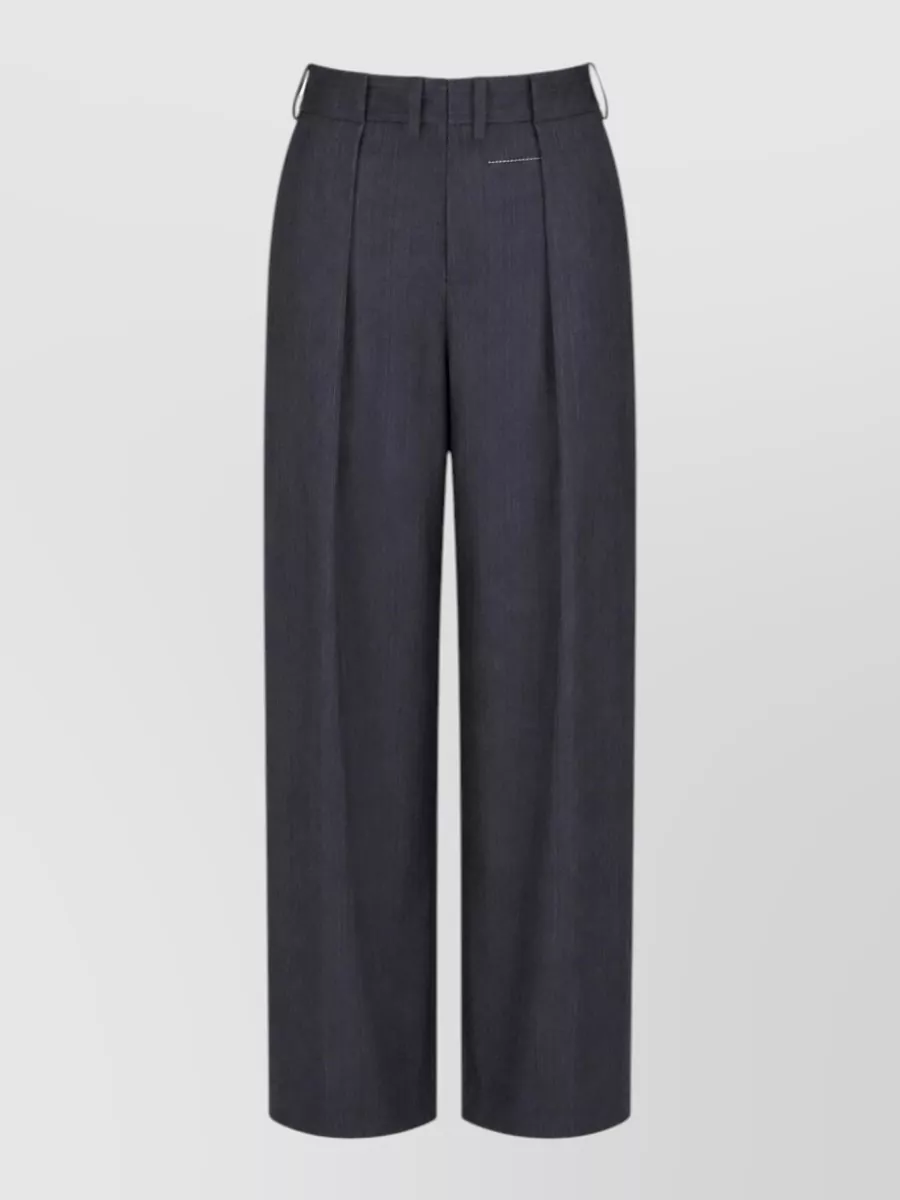 Mm6 Maison Margiela Wide-Leg Trousers