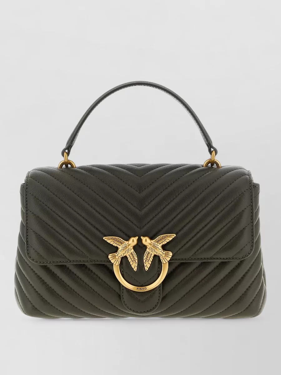 Pinko Love Bag Puff Leather Shoulder Bag