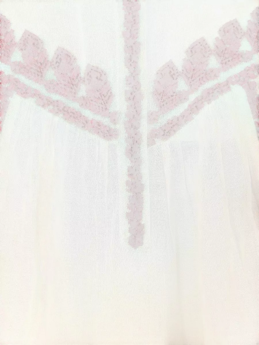 Isabel Marant Etoile Embroidered Short-Sleeve Blouse