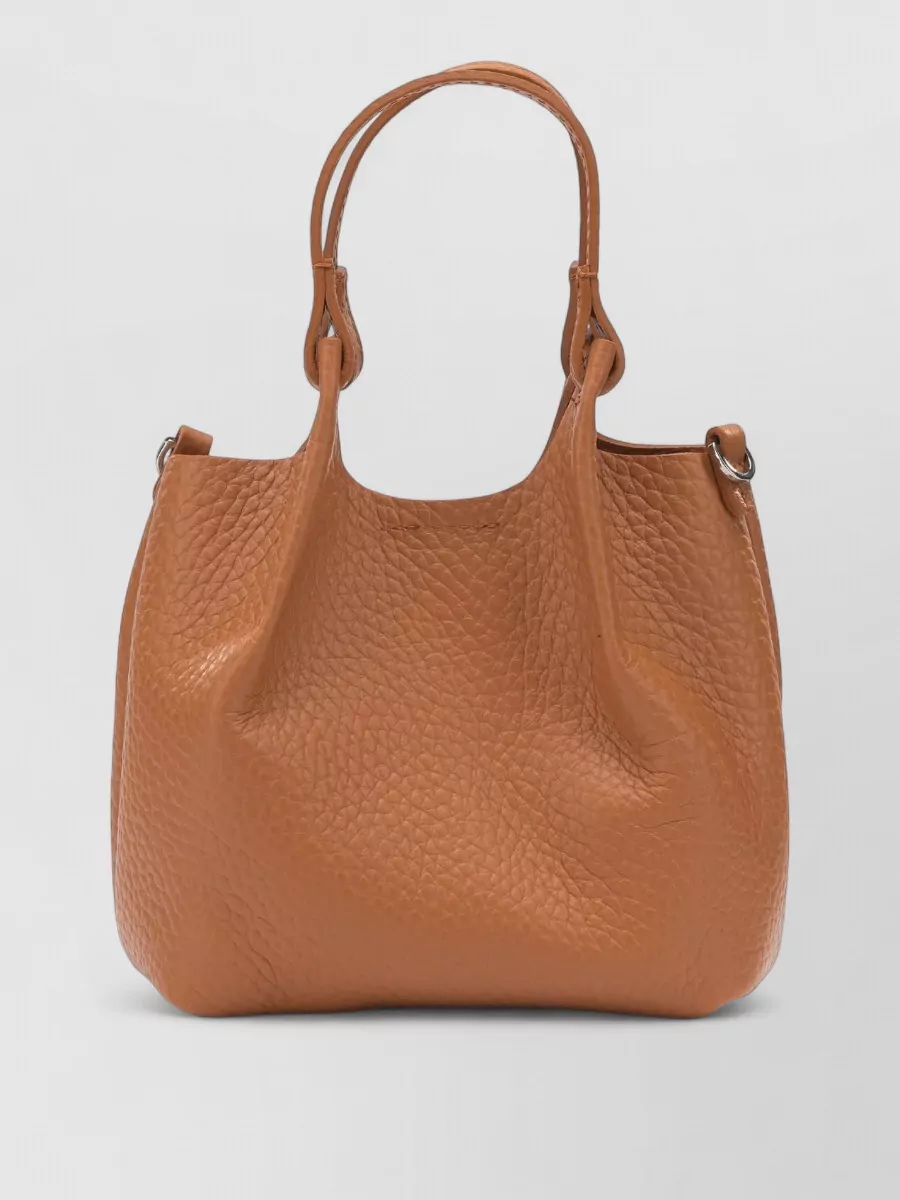 Gianni Chiarini Crossbody Bag Detachable Strap Metal Hardware