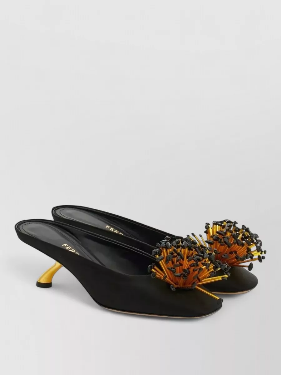 Ferragamo satin mules
