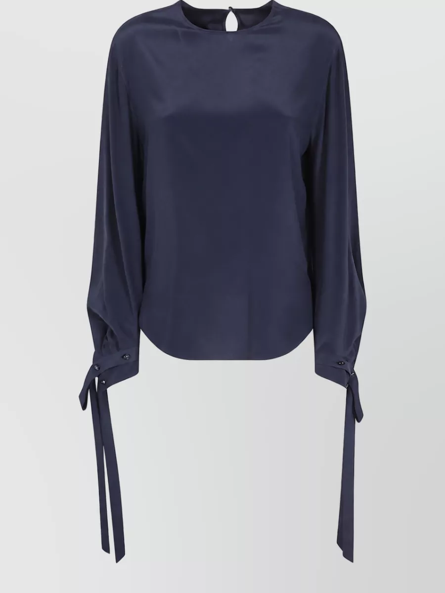 Alberta Ferretti silk blend blouse