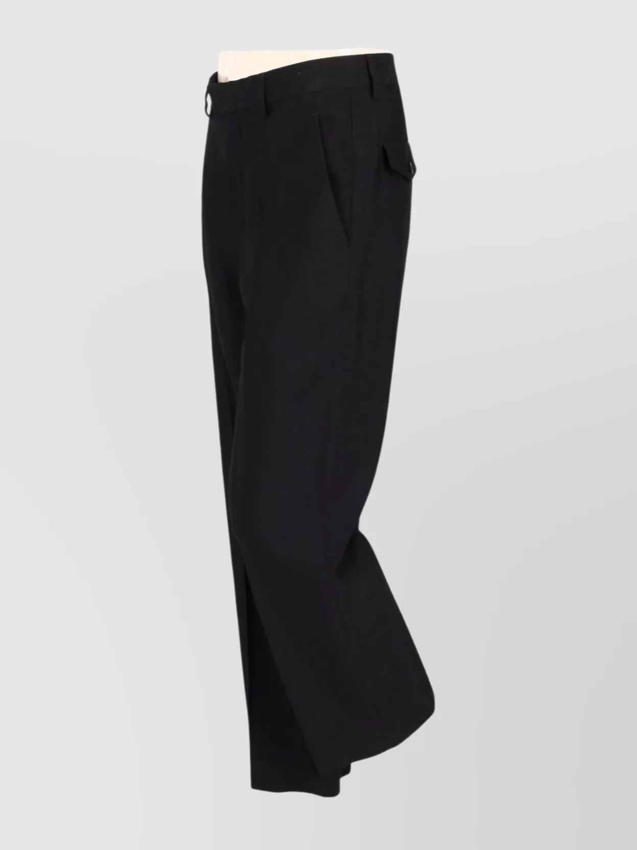 Ann Demeulemeester Gaelle Slim Fit Cropped Trousers Viscose Calico