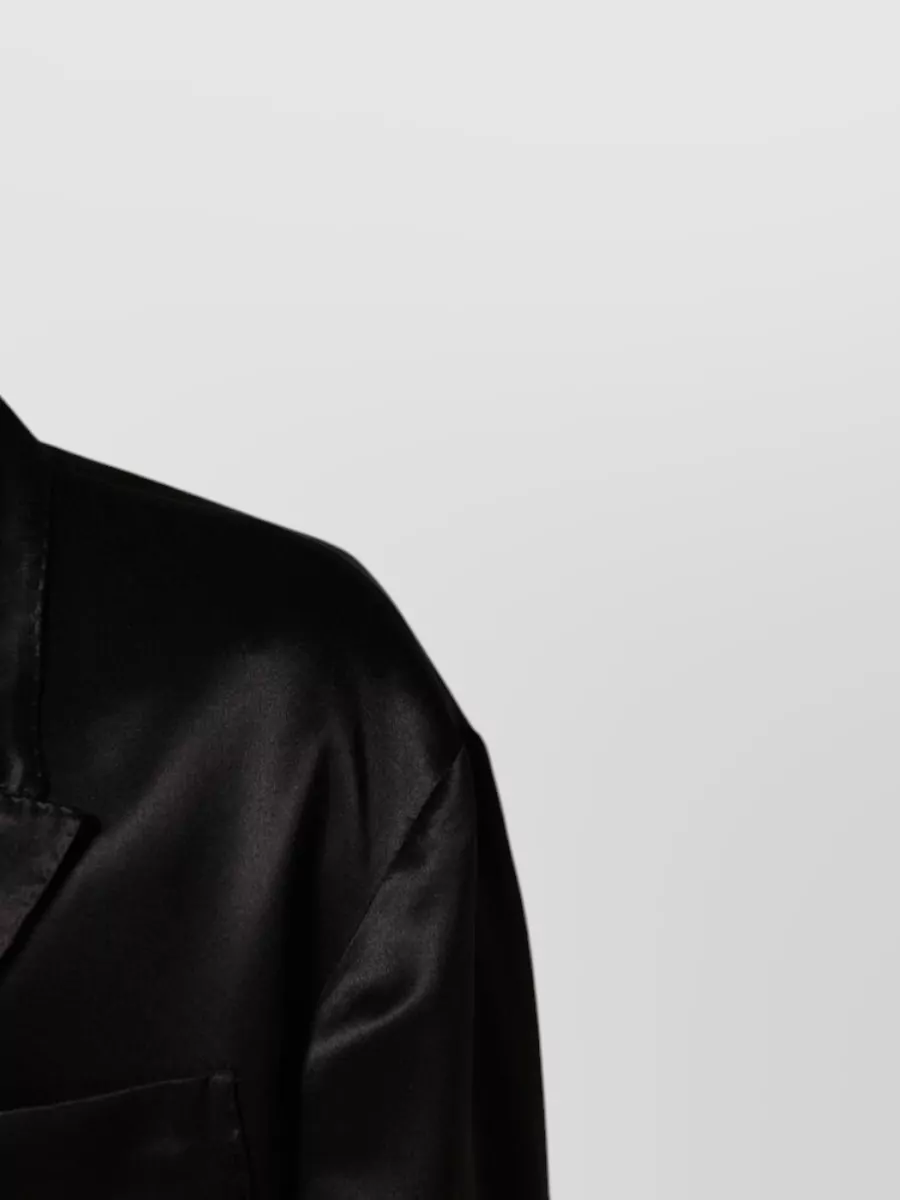 Dolce&Gabbana Silk Double Breasted Blazer