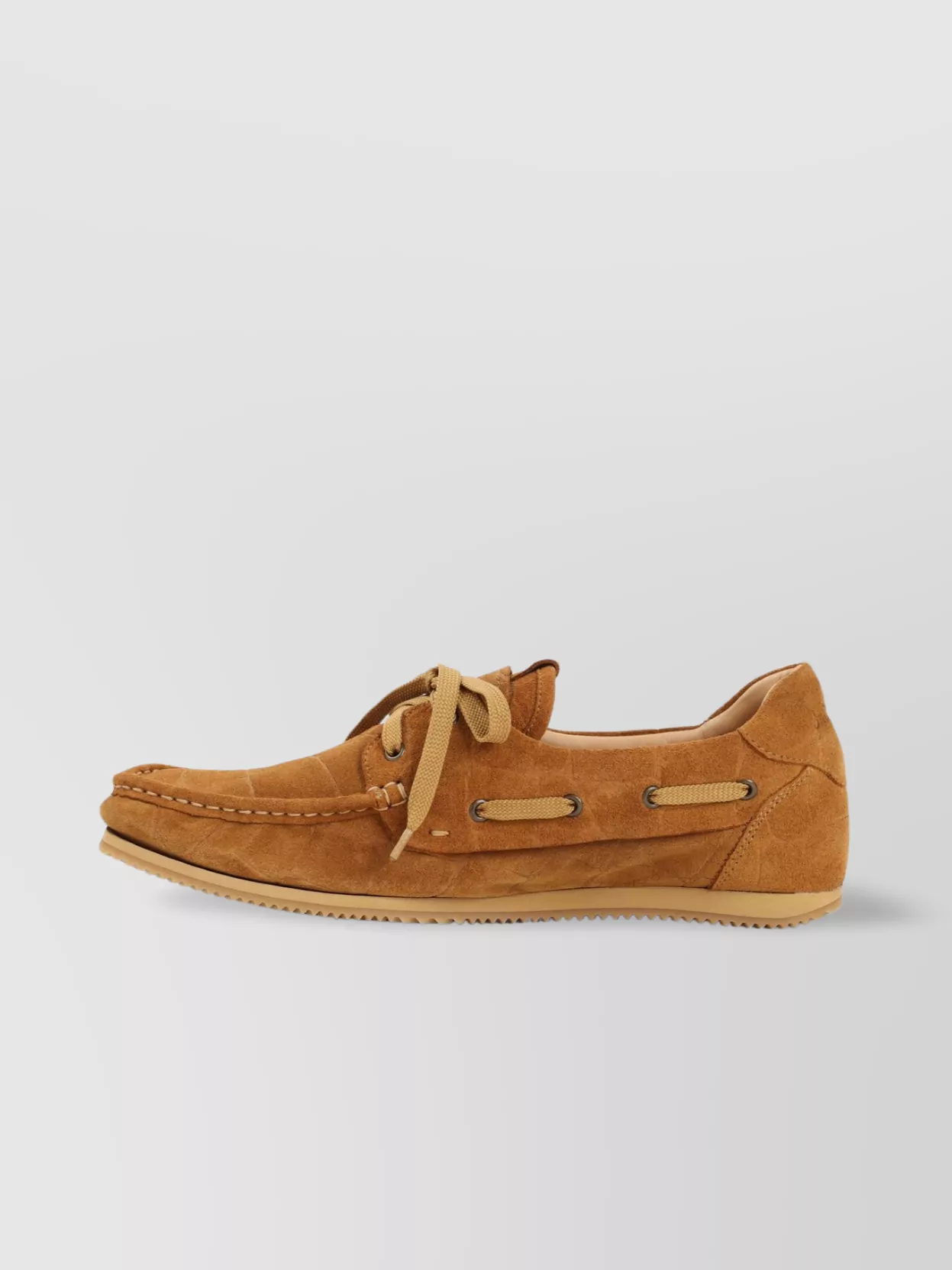 Jacquemus Suede Leather Double Tongue Loafers