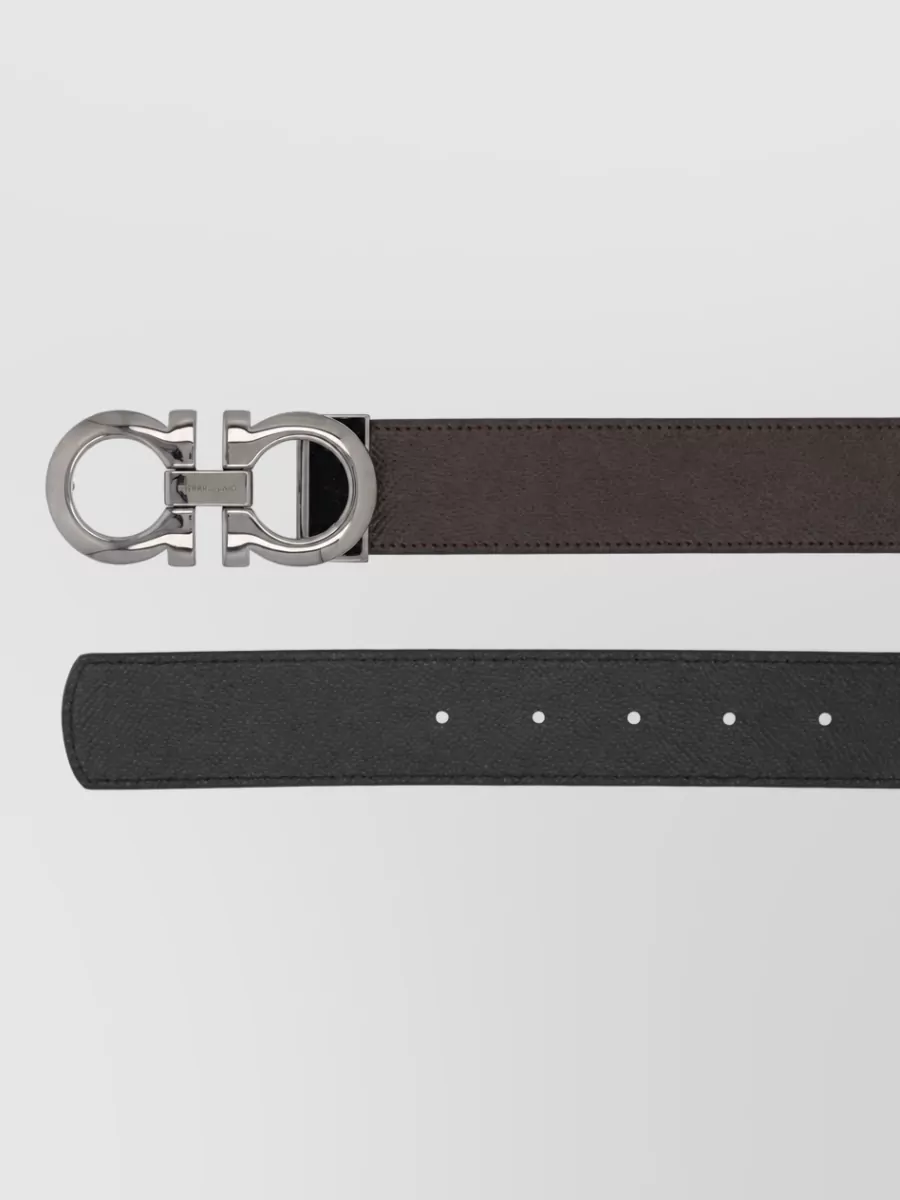 Ferragamo Leather Reversible Belt