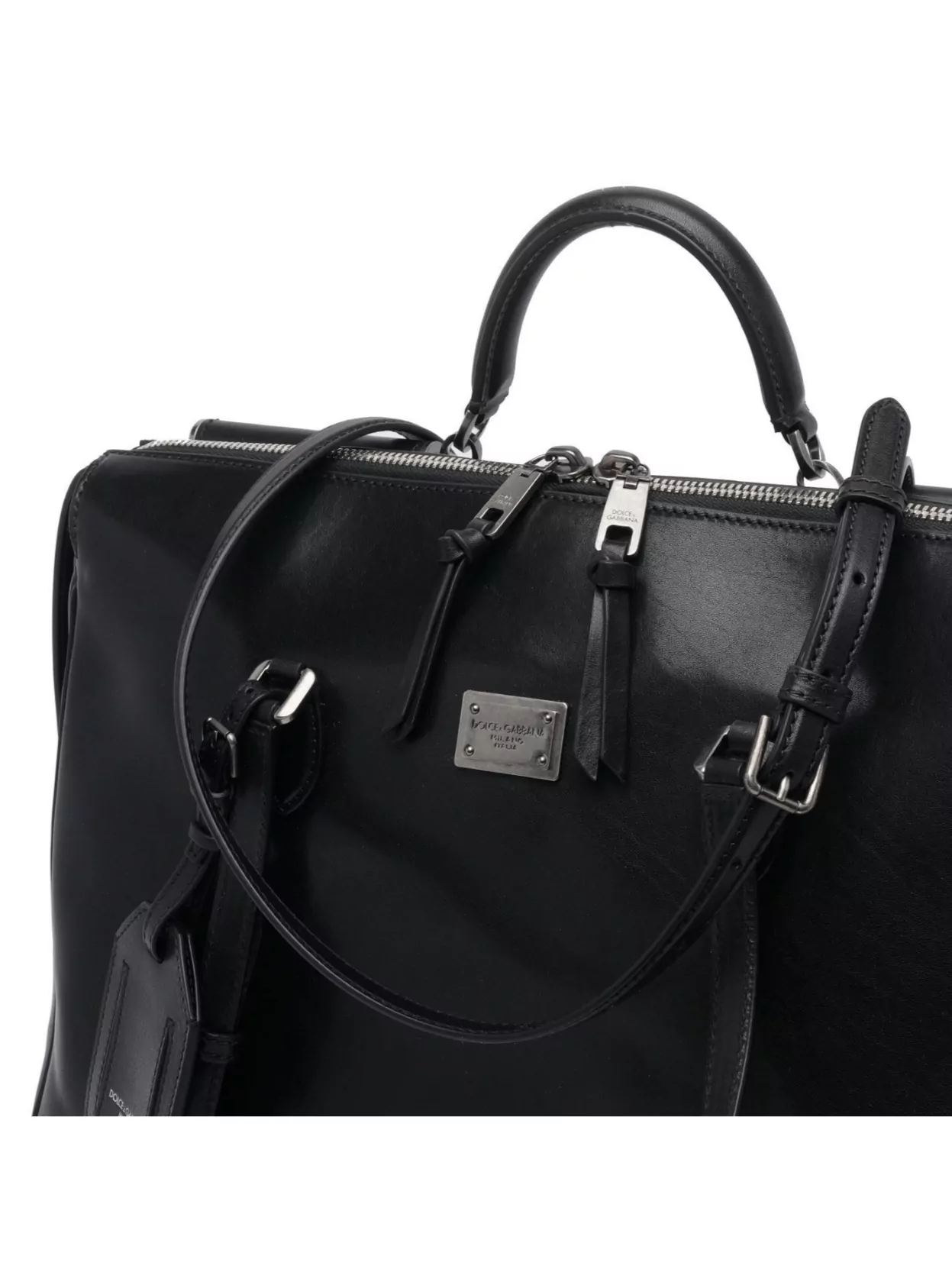 Dolce&Gabbana Versatile Leather Shoulder Bag And Straps