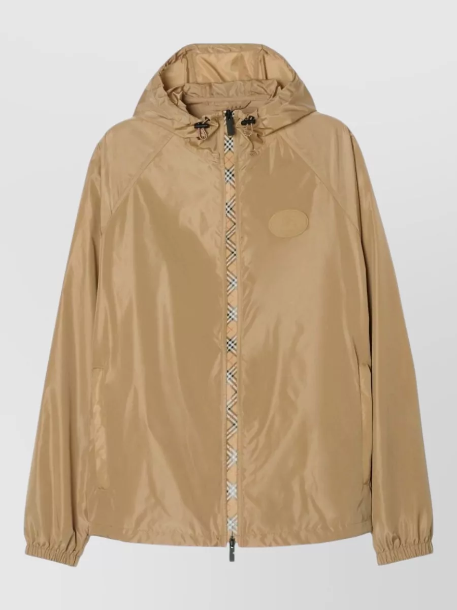 Burberry Nylon hooded jacket