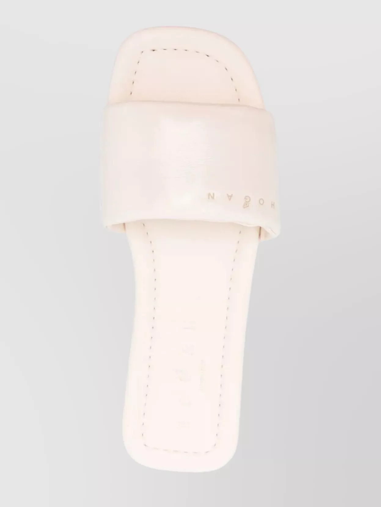 Hogan Leather Slide Shoes