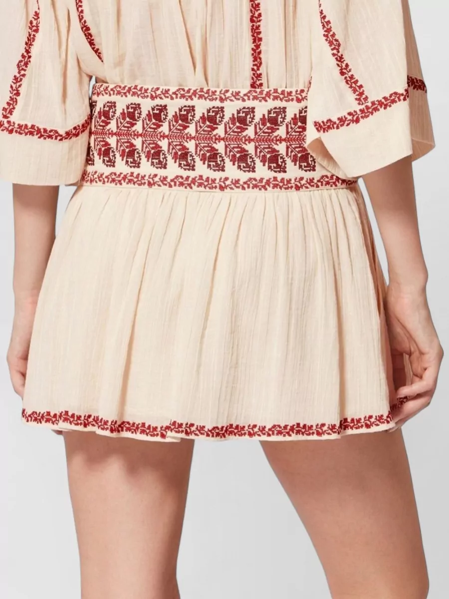 Isabel Marant Cotton Midi A-Line Skirt