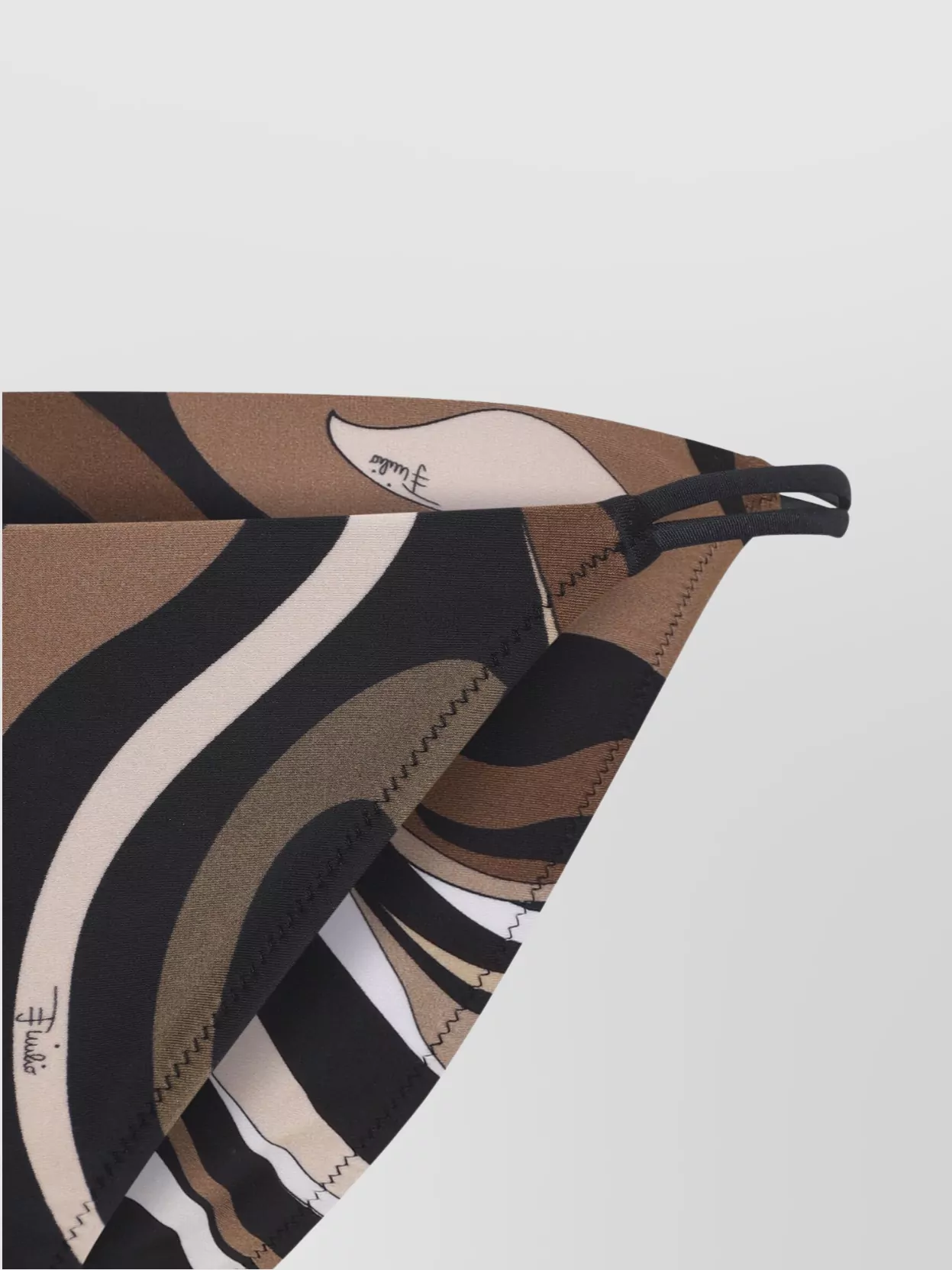 Pucci Abstract Patterned High-Waisted Bikini Bottom
