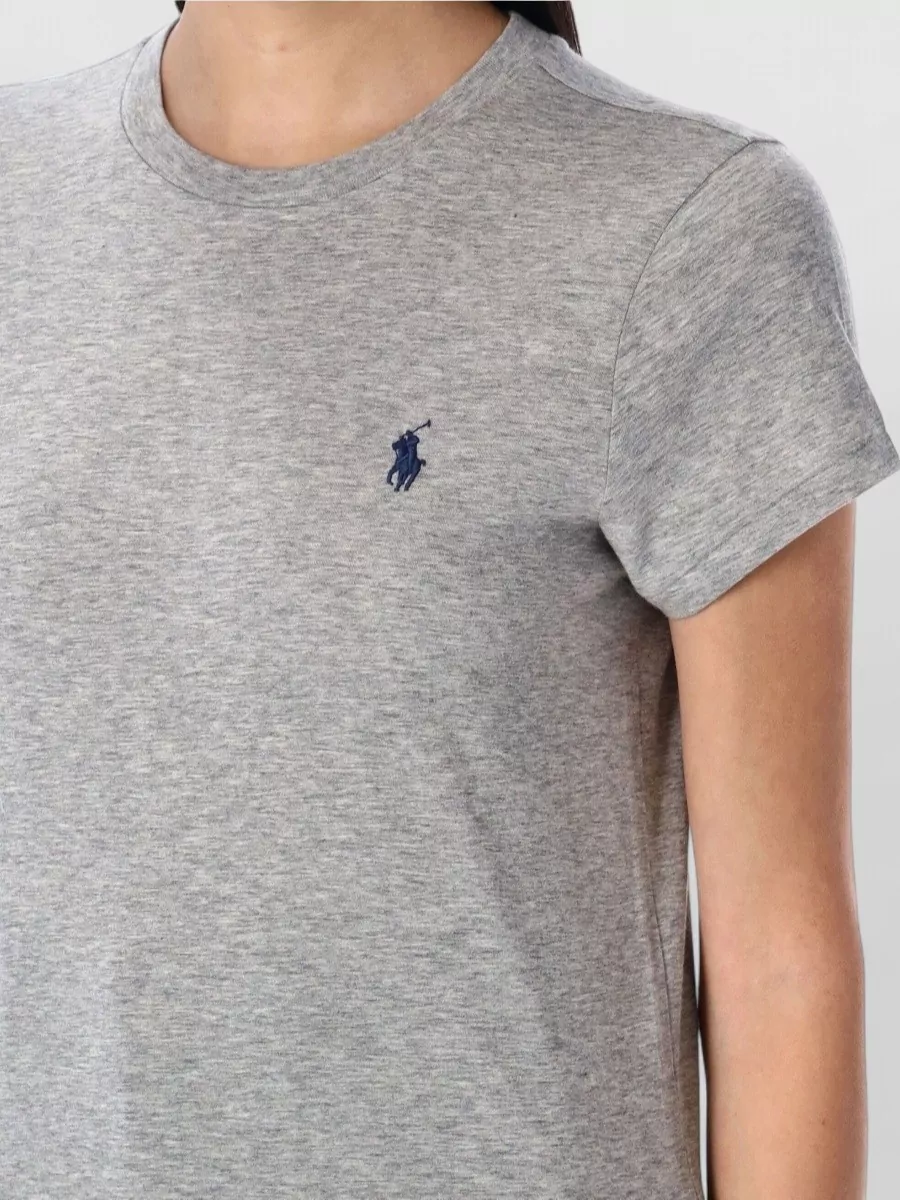 Polo Ralph Lauren Straight Fit Crewneck Cotton Jersey T-Shirt