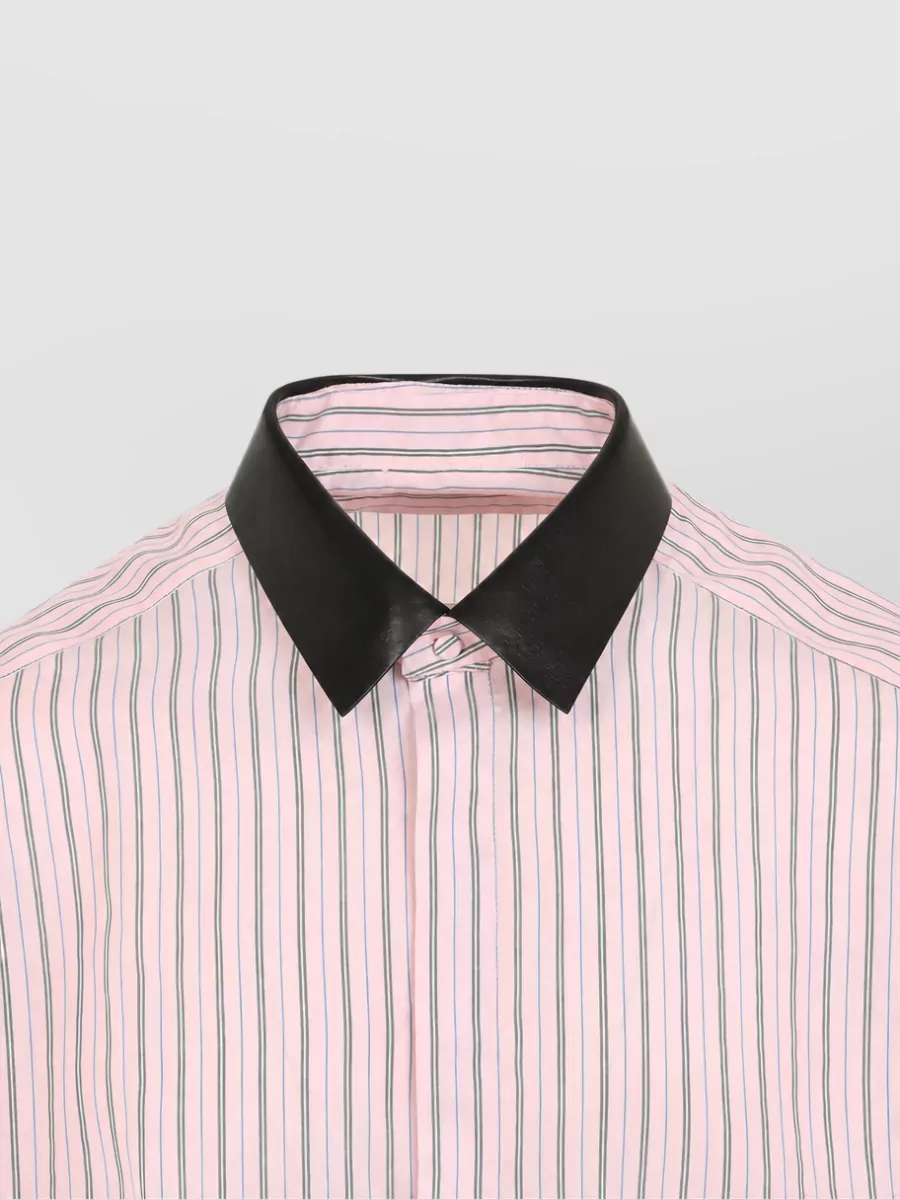 Tom Ford Silk Striped Long-Sleeve Shirt