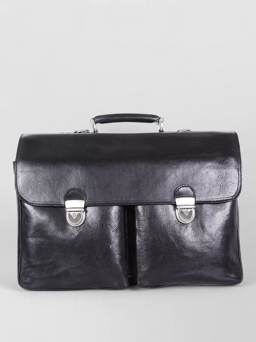 Sait leather briefcase