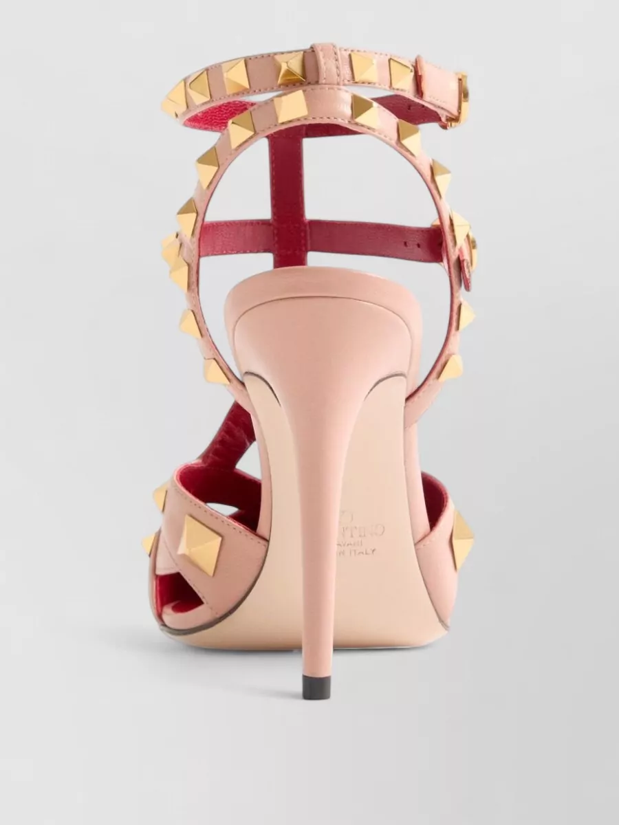 Valentino Garavani Leather Studded Pumps