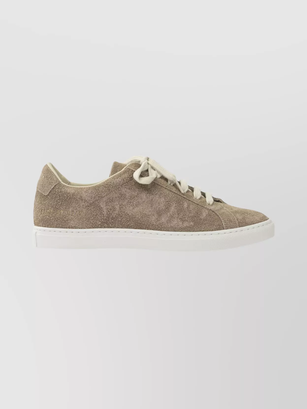 Common Projects Low-Top Suede Sneakers Round Toe