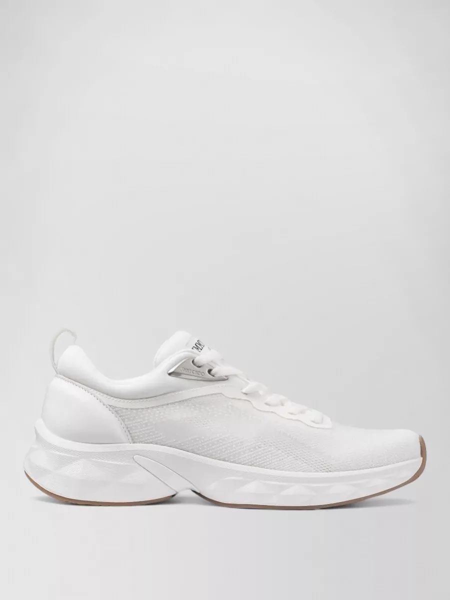 Jimmy Choo Leather Low-Top Sneakers