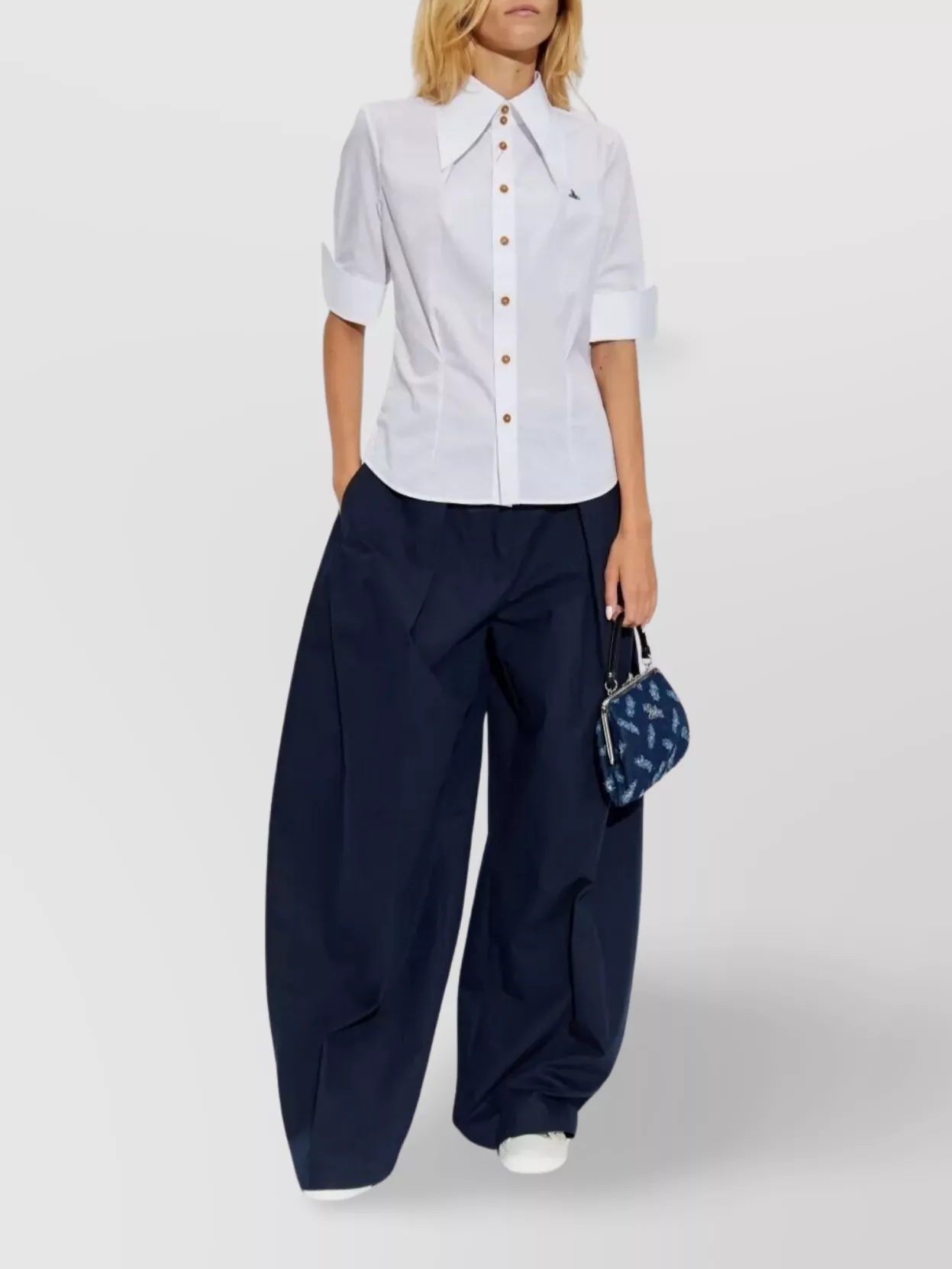 Vivienne Westwood Short Sleeved Cotton Shirt