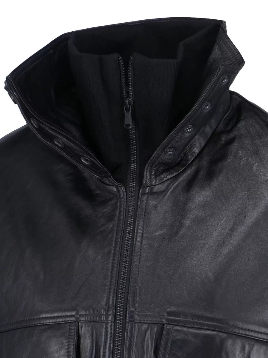 The Frankie Shop Leather Coat