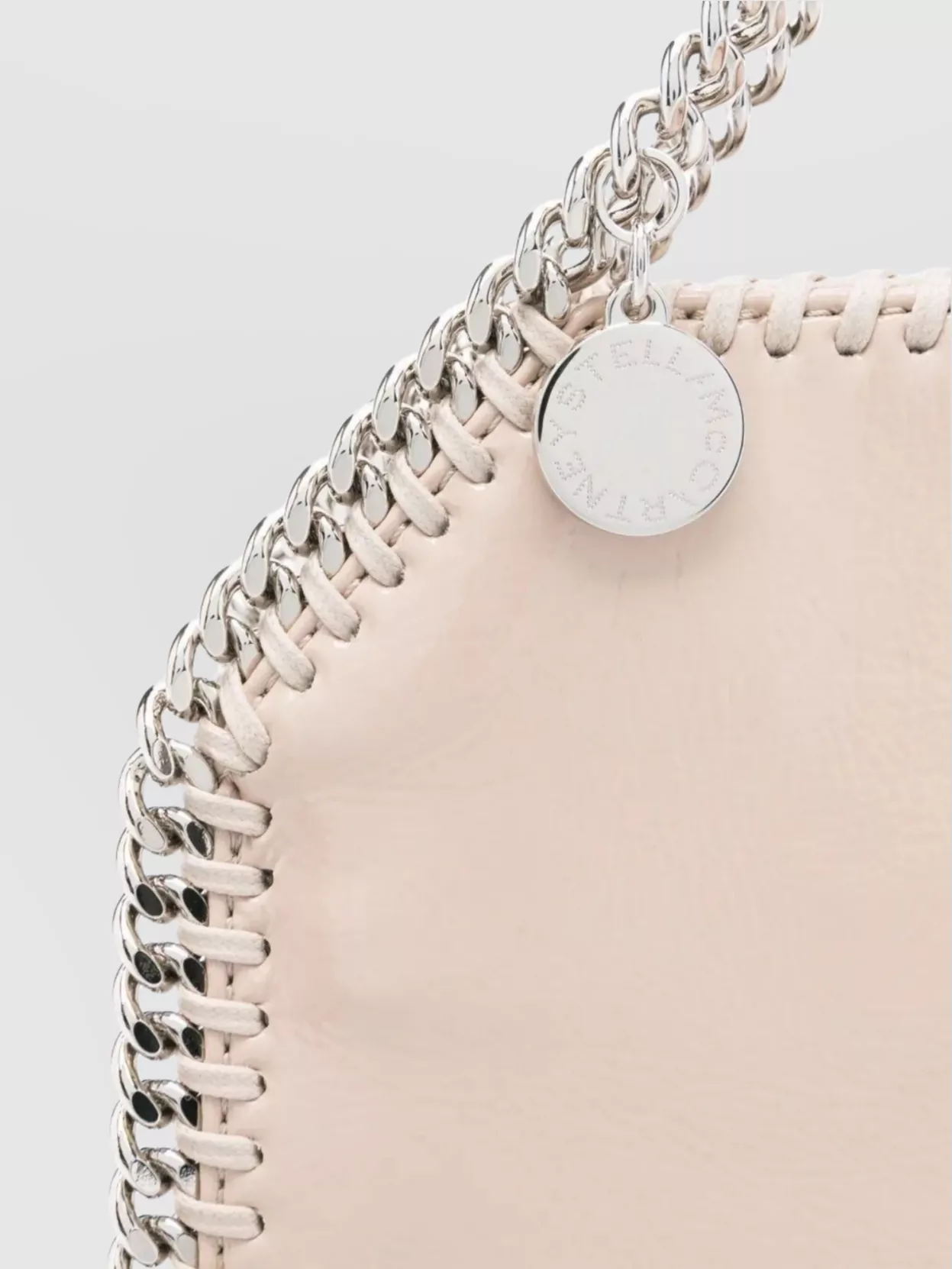 Stella Mccartney Crinkled Patent Alter Mat Shoulder Bag