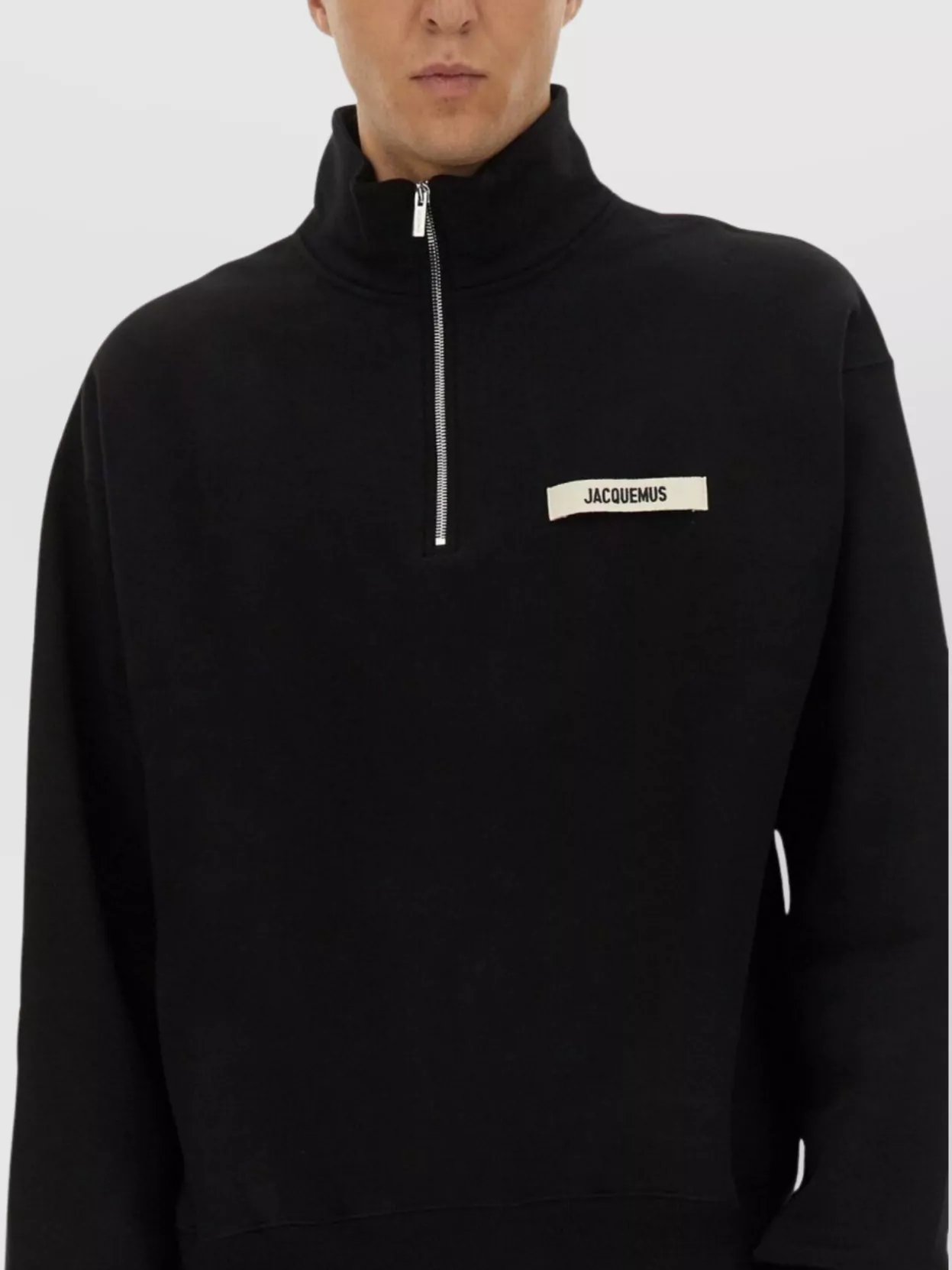 Jacquemus Ribbed Cuffs And Hem Sweater