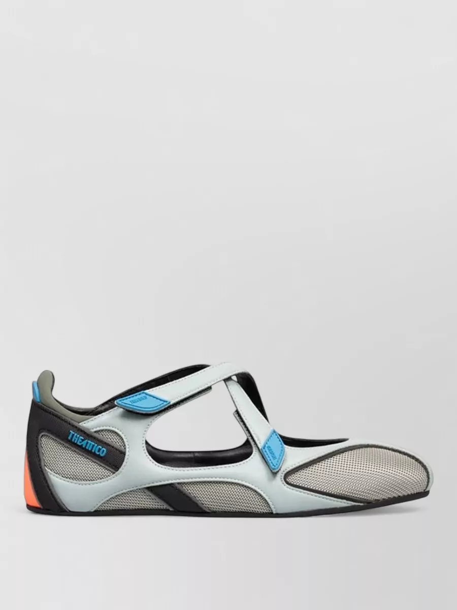 The Attico Velcro Ballerina Shoes