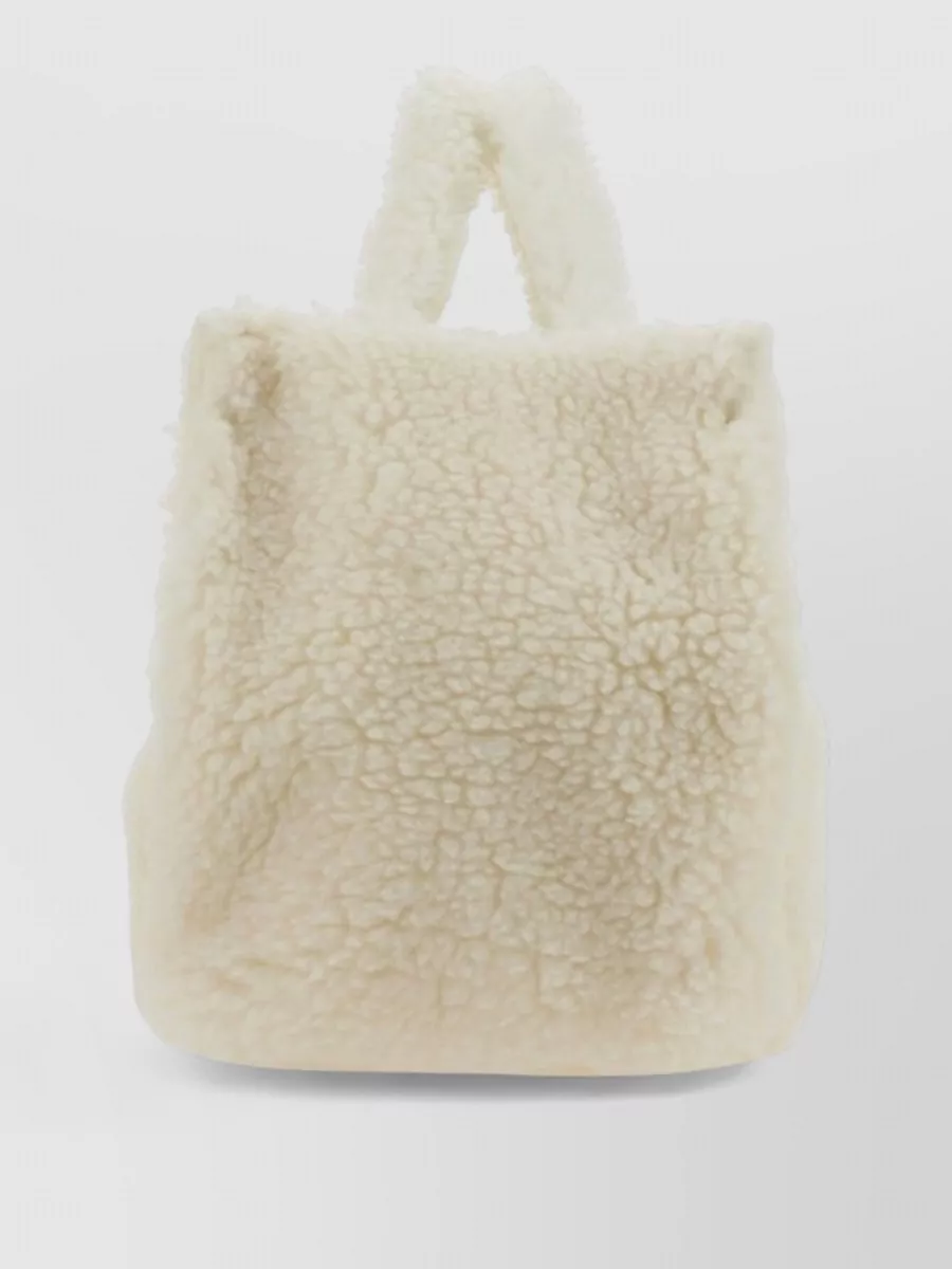 Sunnei Teddy Fleece Tote Bag