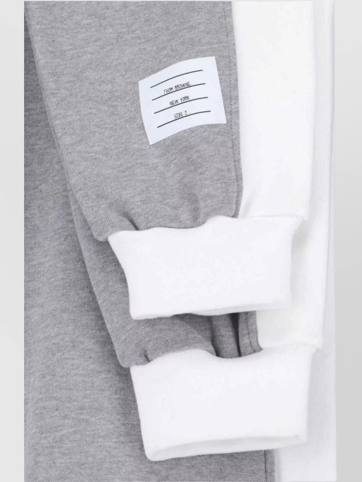 Thom Browne Straight Leg Trousers Drawstring Waist