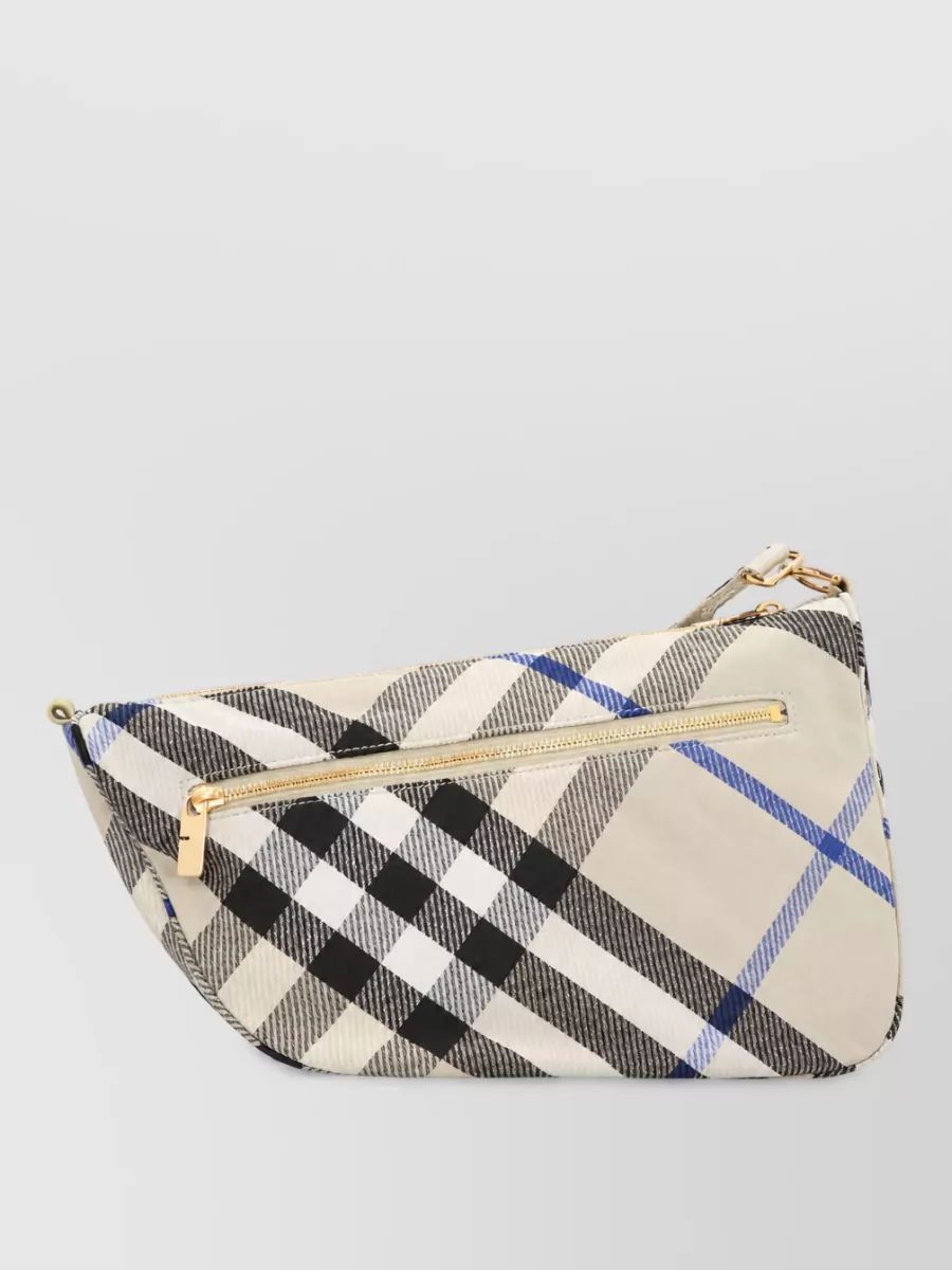 Burberry Shield Lambskin Crossbody Bag