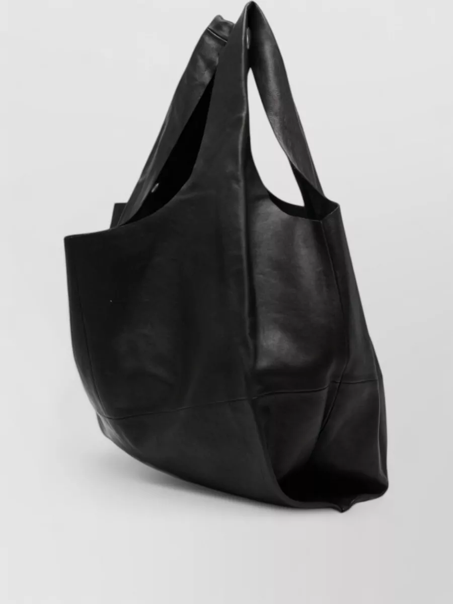 Cortana leather tote bag